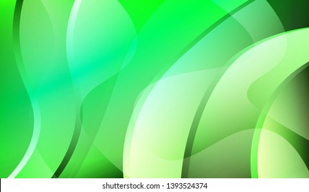 Curve Line and Wave Layer Background. For Cover Page, Landing Page, Banner. Colorful Vector Illustration