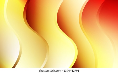 Curve Line and Wave Layer Background. For Cover Page, Landing Page, Banner. Colorful Vector Illustration