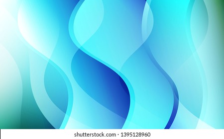 Curve Line and Wave Layer Background. For Cover Page, Landing Page, Banner. Colorful Vector Illustration