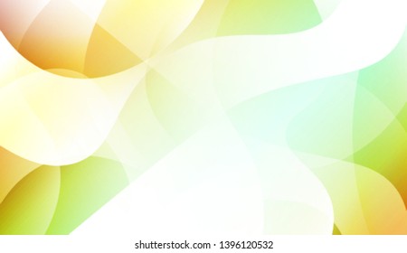 Curve Line and Wave Layer Background. For Cover Page, Landing Page, Banner. Colorful Vector Illustration