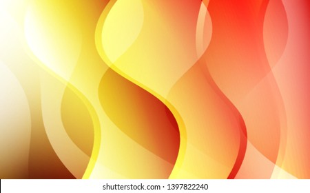 Curve Line and Wave Layer Background. For Cover Page, Landing Page, Banner. Colorful Vector Illustration