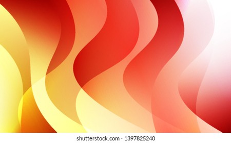 Curve Line and Wave Layer Background. For Cover Page, Landing Page, Banner. Colorful Vector Illustration