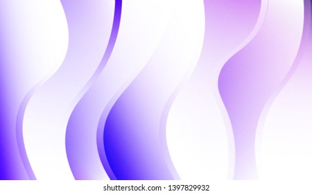 Curve Line and Wave Layer Background. For Cover Page, Landing Page, Banner. Colorful Vector Illustration
