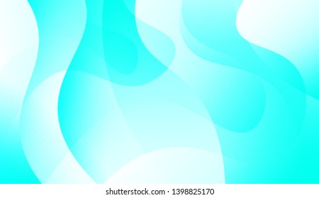 Curve Line and Wave Layer Background. For Cover Page, Landing Page, Banner. Colorful Vector Illustration