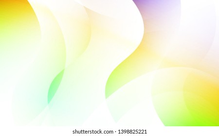 Curve Line and Wave Layer Background. For Cover Page, Landing Page, Banner. Colorful Vector Illustration