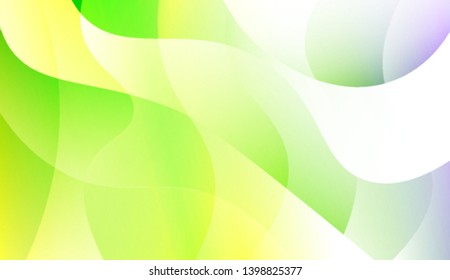 Curve Line and Wave Layer Background. For Cover Page, Landing Page, Banner. Colorful Vector Illustration