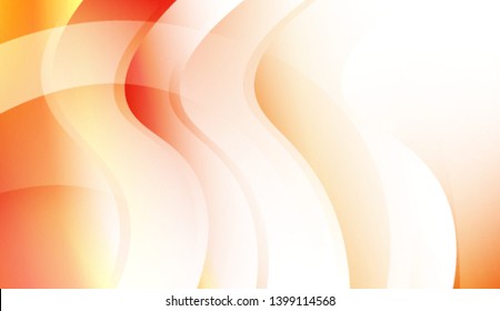 Curve Line and Wave Layer Background. For Cover Page, Landing Page, Banner. Colorful Vector Illustration