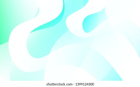 Curve Line and Wave Layer Background. For Cover Page, Landing Page, Banner. Colorful Vector Illustration
