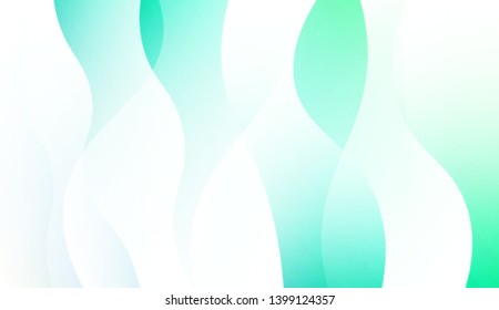 Curve Line and Wave Layer Background. For Cover Page, Landing Page, Banner. Colorful Vector Illustration