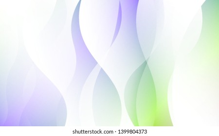 Curve Line and Wave Layer Background. For Cover Page, Landing Page, Banner. Colorful Vector Illustration