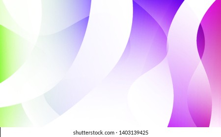 Curve Line and Wave Layer Background. For Cover Page, Landing Page, Banner. Colorful Vector Illustration