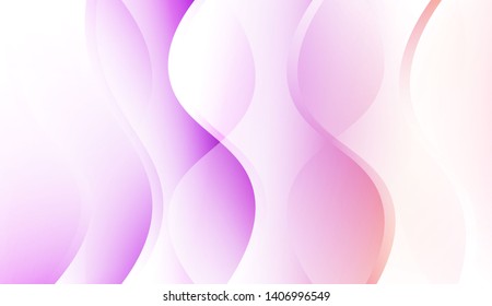 Curve Line and Wave Layer Background. For Cover Page, Landing Page, Banner. Colorful Vector Illustration