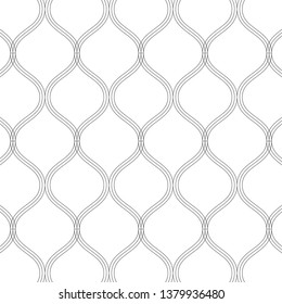 Curve linear vector pattern, repeating linear abstract. pattern is on swatch panel.