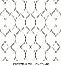 Curve linear vector pattern, repeating linear abstract. pattern is on swatch panel.