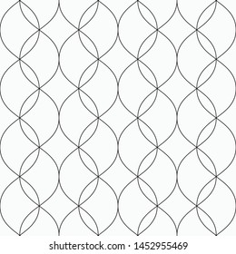 Curve linear vector pattern, repeating linear abstract. pattern is on swatch panel.