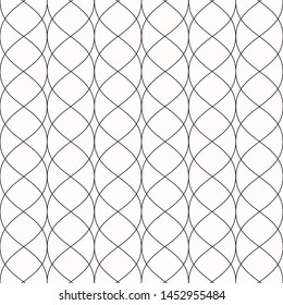 Curve linear vector pattern, repeating linear abstract. pattern is on swatch panel.