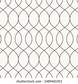Curve linear vector pattern, repeating linear abstract. pattern is on swatch panel.