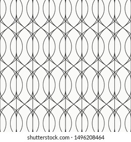 Curve linear vector pattern, repeating linear abstract. pattern is on swatch panel.