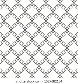 Curve linear vector pattern, repeating linear abstract. pattern is on swatch panel.