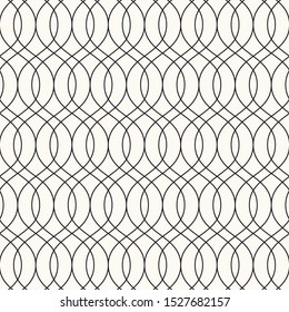 Curve linear vector pattern, repeating linear abstract. pattern is on swatch panel.