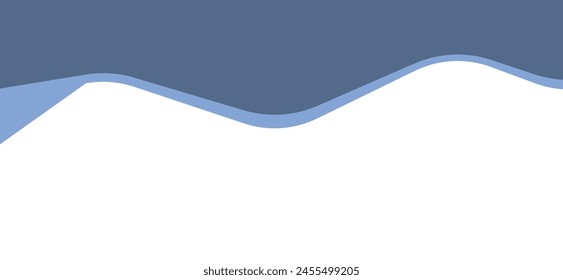 Curve Lines, Drops, Wave Collection of Abstract Design Element for Top, Bottom Page Web Site. Template of Modern Dividers Shapes for Website Pictogram Set. Isolated Vector Illustration.