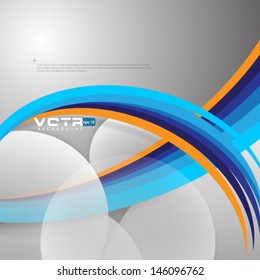 Curve Lines Modern Design Background