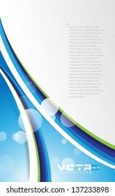 Curve Lines Modern Design Template - eps10 Background