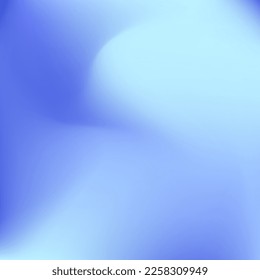 Curve Liquid Vibrant Fluid Vivid Smooth Surface. Wavy Blurred Colorful Dark Light Swirl Gradient Mesh. Sky Cold Pastel Indigo Color Gradient Backdrop. Water Bright Blue Dynamic Ocean Wallpaper.