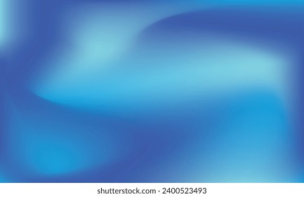 Curve Mesh gradient blur wallpaper. Modern light liquid color of wave blue sea ocean aquatic. Freeze cool winter temperature. Smooth sky vector white, blue, navy, turquoise, aqua template background.