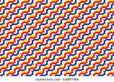 curve modern vector clean simple editable red blue celbration ribbons pattern