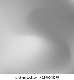 Curve Monochromatic Metallic Silver Smooth Surface. Blurred Fluid Aluminium Liquid Background. Soft Dark Sky Grey Dynamic Gradient Backdrop. Wavy Light Water Calm Monochromatic Swirl Gradient Mesh.