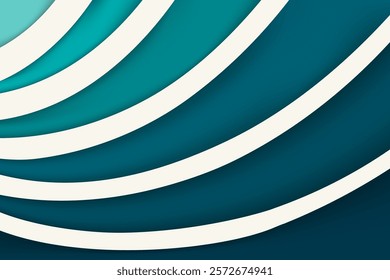 curve multicolor blue gradient composition.plastic texture backdrop template for business or technology. Colorful bright mesh background blue skyline in a paper style. horizontal layout background.