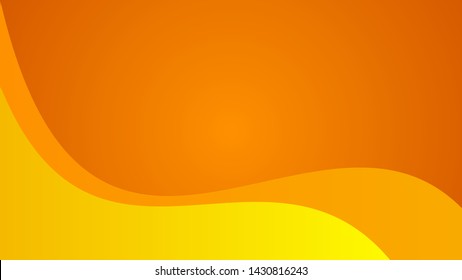 Curve orange gradient background, abstract texture background for your design. Design by Inkscape.