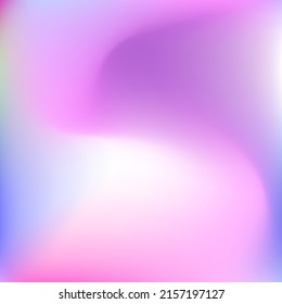 Curve Pink Fluid Cold Vibrant Swirl Gradient Mesh. Dynamic Vivid Wavy Multicolor Sky Wallpaper. Colorful Neon Pastel Bright Blurry Texture. Light Liquid Blurred Water Color Gradient Backdrop.