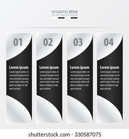 curve presentation style  black and white color