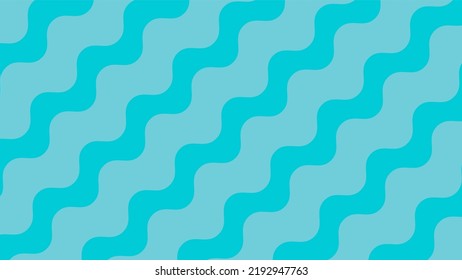 Curve repeat line pattern, graphic abstract retro template, art vector illustration .