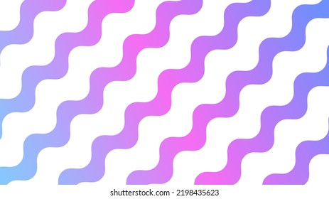Curve repeat line pattern, graphic abstract retro template, art vector illustration .