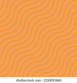 Curve repeat line pattern, graphic abstract retro template, art vector illustration .