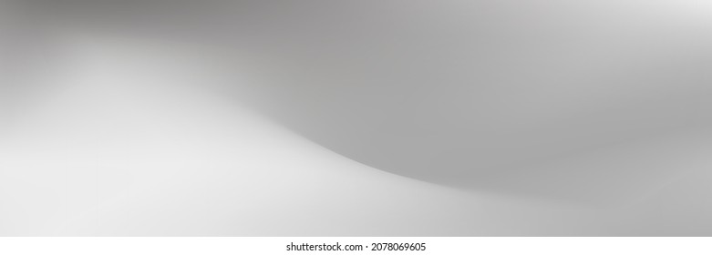 Curve Smog Gray Monochrom Liquid Gradient Mesh. Pastel Smoke Cloud Metal Smooth Sky Background. Blurry Water Fluid Light Silver Wavy Smooth Surface. White Grey Cloudy Weather Flow Gradient Background.