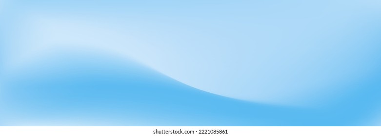 Curve Soft Pastel White Light Gradient Background. Wavy Color Turquoise Blurry Bright Background. Ocean Smooth Blue Cloudy Flow Liquid Gradient Mesh. Fluid Water Summer Vibrant Sky Blurry Texture.