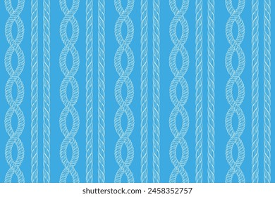 curve and straight strings seamless pattern