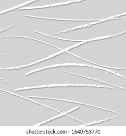 Curve strip in abstract pattern, seamless vector background.