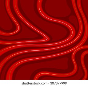 Curve and stripes art ,vector abstract background