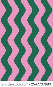 Curva listras sem emenda projeto padrão. Ilustração vetorial.