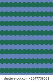 Curve stripes seamless pattern design. Vector illustration.