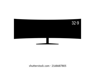 Curve super ultra wide monitor design