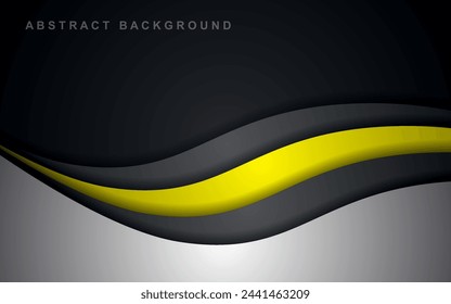curve vector background with space abstract for text and message modern artwork website design