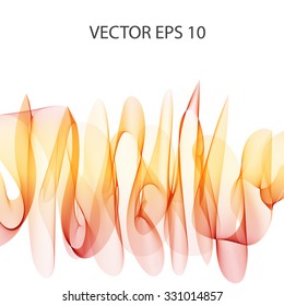Curve vector color wave abstract background for banner