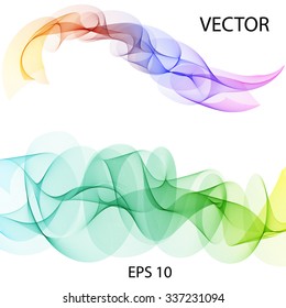 Curve vector color wave abstract background for banner