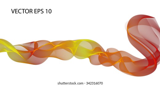 Curve vector color wave abstract background for banner
